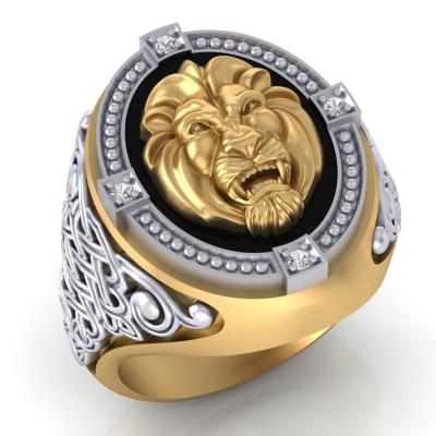 Перстень "Авангардный Лев"