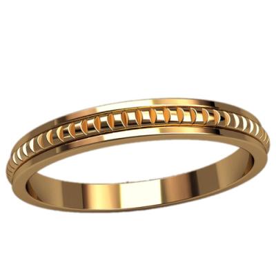 Обручальное кольцо "Великолепие" R2470G