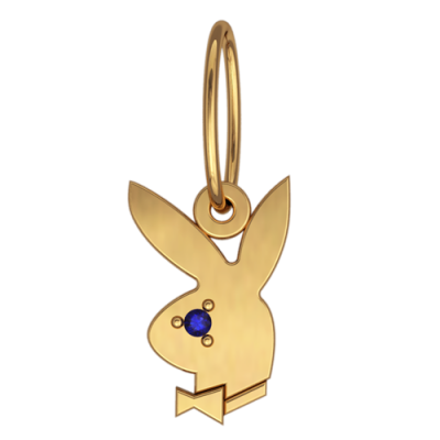 Подвеска из золота "Playboy" (Плейбой) P6072
