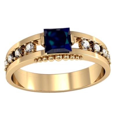 Перстень "Стиль" со swarovski