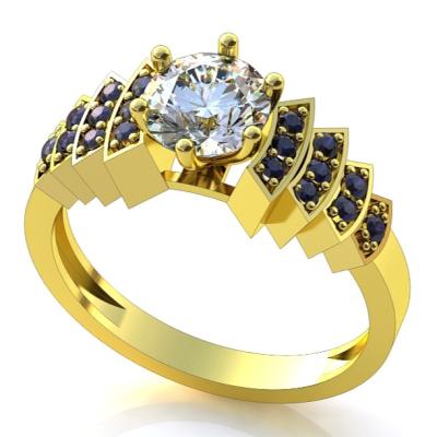 Кольцо "Diamond Constellation"