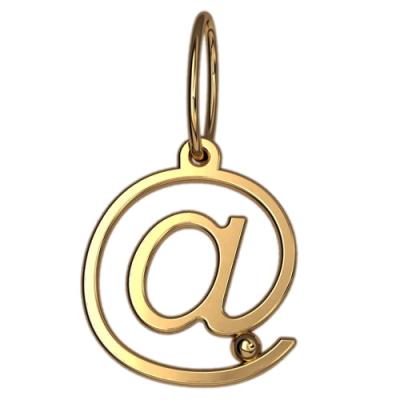 Кулон из золота "E-mail" P6055