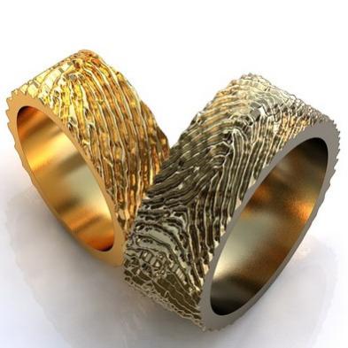 Обручальное кольцо "Благодарение" O074
