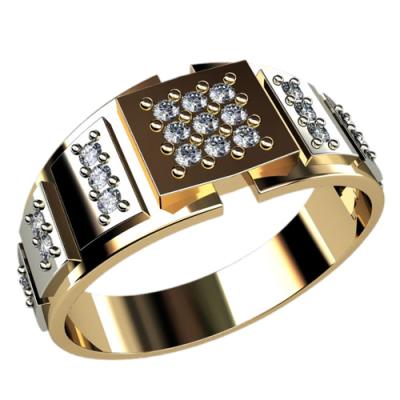 Перстень со swarovski