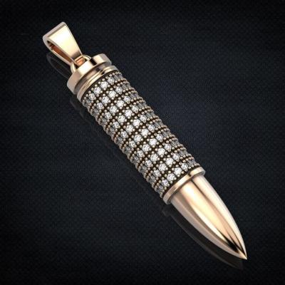 Стильная подвеска "Пуля" CGP-430