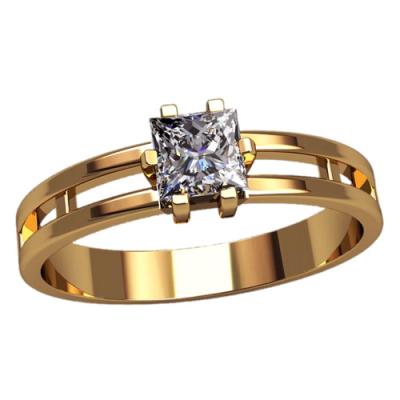 Золотое кольцо "Магия" R2554G