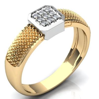 Женское кольцо с бриллиантами R1240