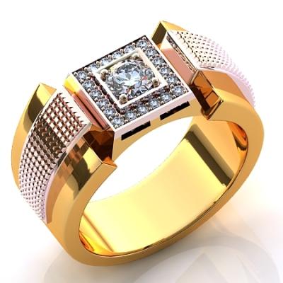 Женское кольцо с бриллиантами R972